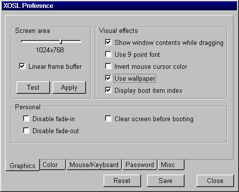Preference: Graphics (8k)