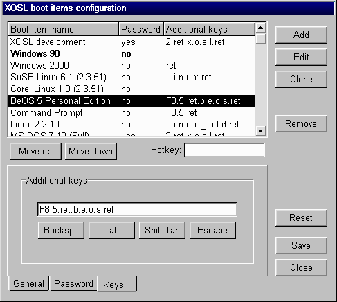 Setup: boot keys (11k)